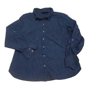Tommy Hilfiger Cotton Denim Shirt Sz L